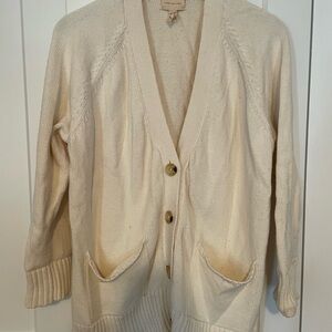 Laude the Label Cream Women's Cardigan